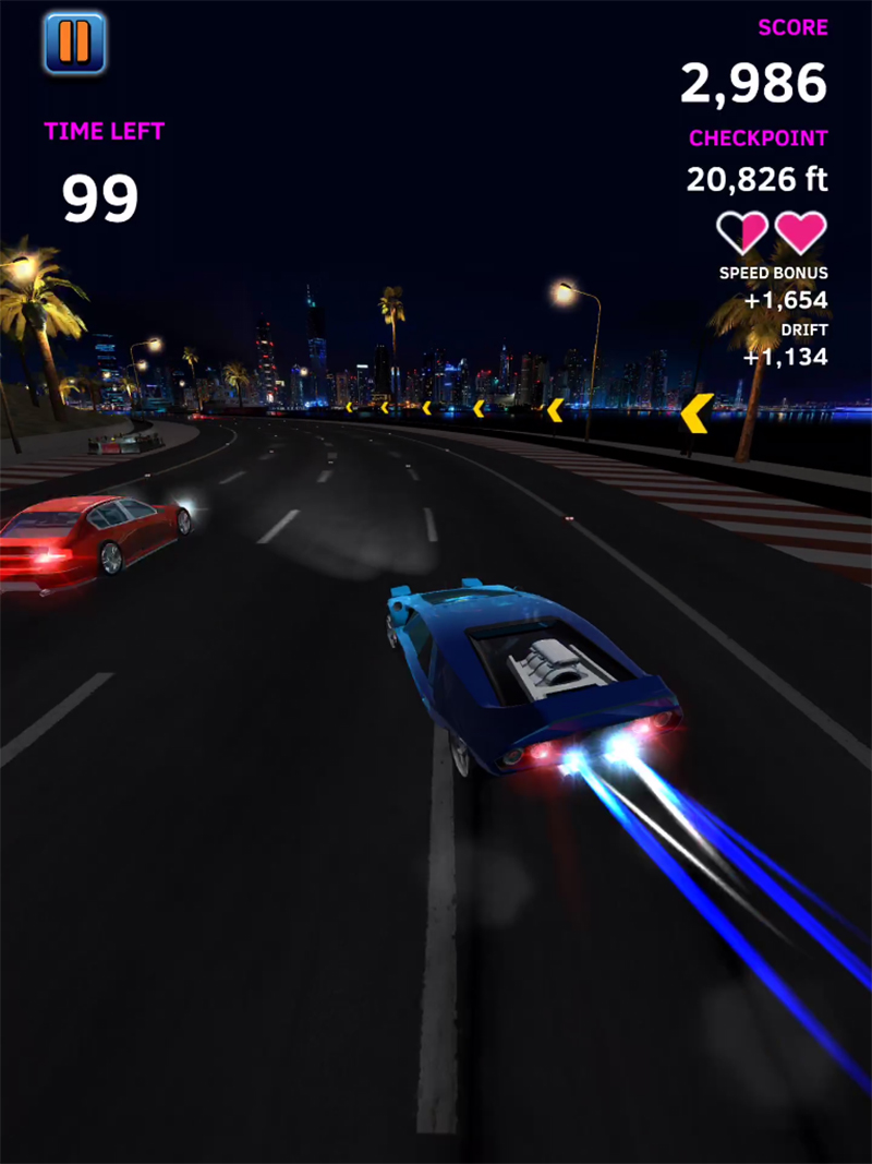 Illustration for article titled Atari Brings Back Night Driver, Sort Of